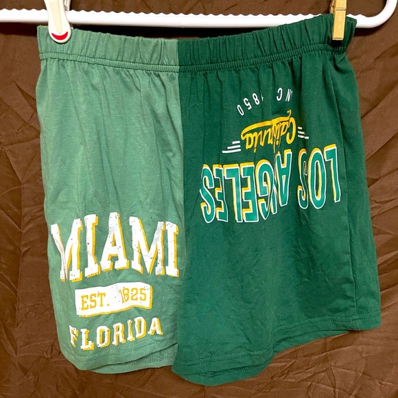 Women’s Basketball Style Two Tones Comfy Above Knee Shorts Size Small - Picture 3 of 3